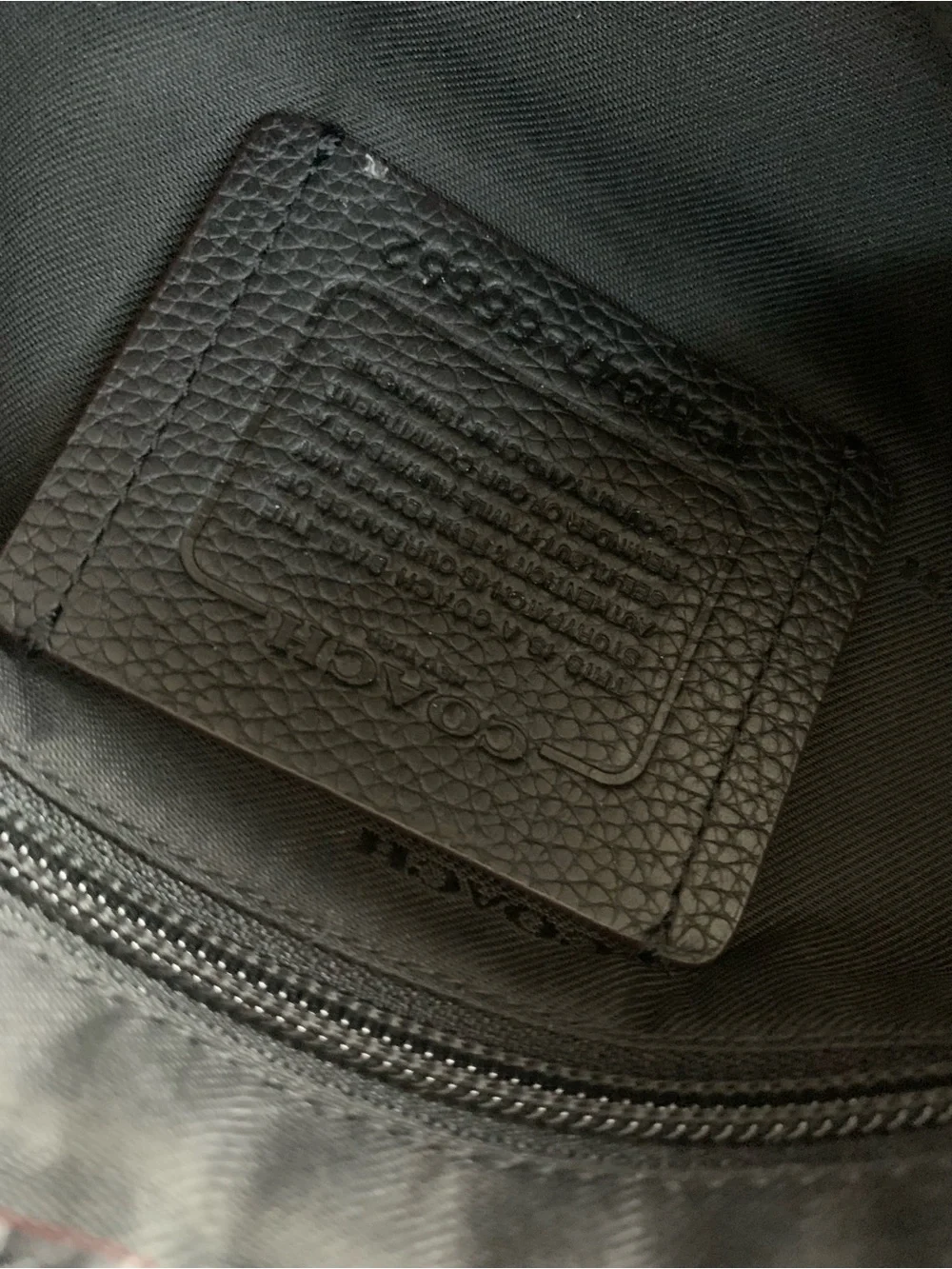 Coach Black Leather Metropolitan Messenger Bag for Men